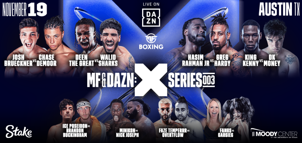 MF and DAZN: X Series 003