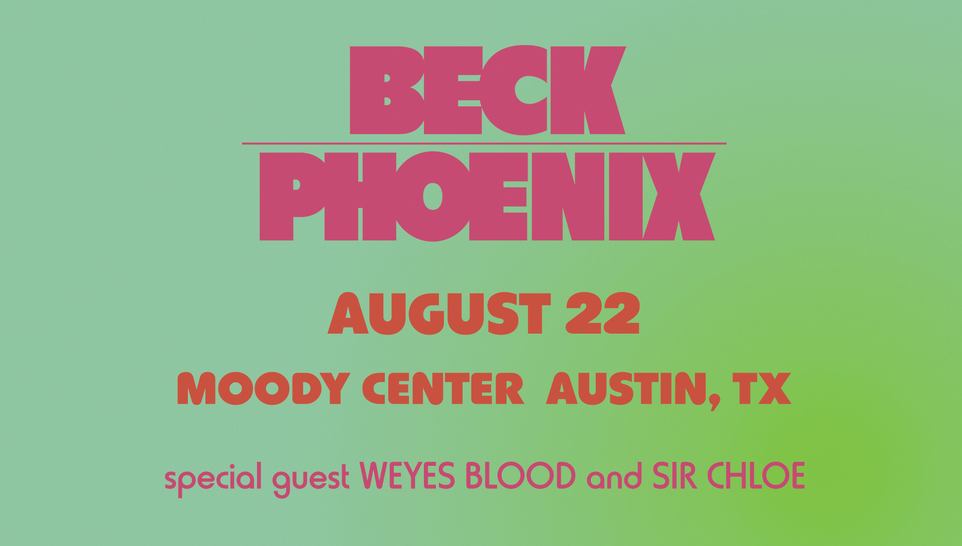 Beck and Phoenix